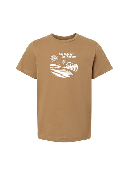ACS432. LAT Youth T-shirt | Life is Better on the Farm