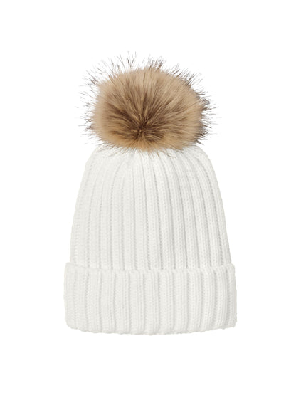 ACS508. Port Authority Faux Fur Pom Beanie