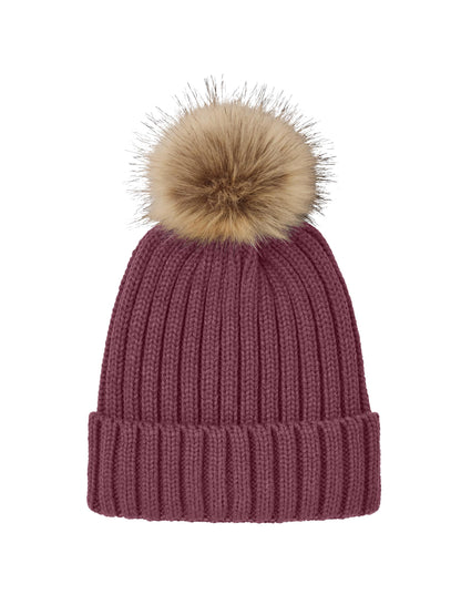 ACS508. Port Authority Faux Fur Pom Beanie