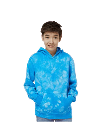 ACS406. Youth Tie-Dye Hooded Sweatshirt