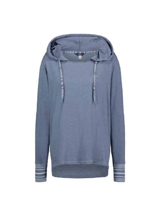 ACS723. MV Sport - Women's Heathered Jersey Hooded Tunic