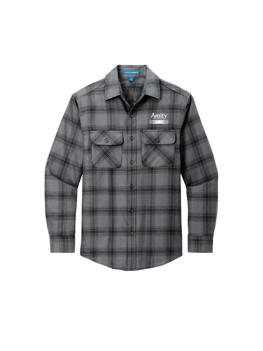 AT213. Port Authority Plaid Flannel Shirt