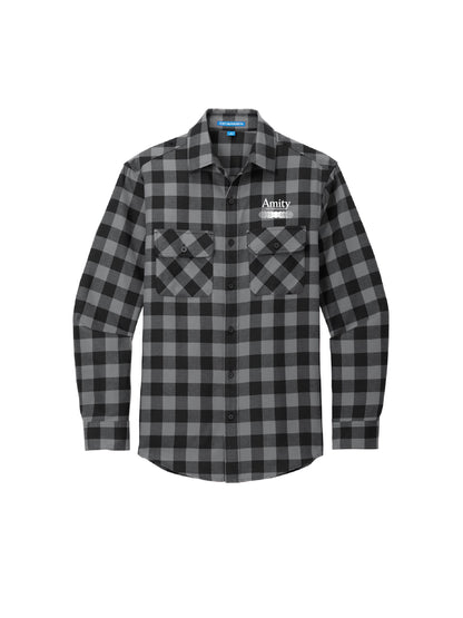 AT213. Port Authority Plaid Flannel Shirt
