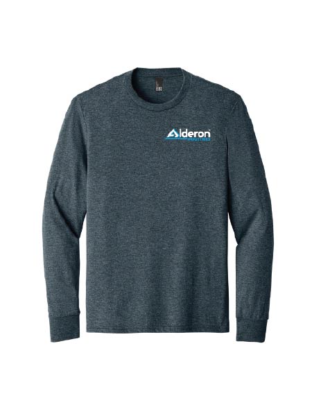 ALD213. District Perfect Tri Long Sleeve Tee
