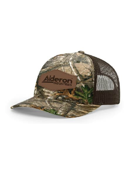 ALD508. Richardson Printed Five-Panel Trucker