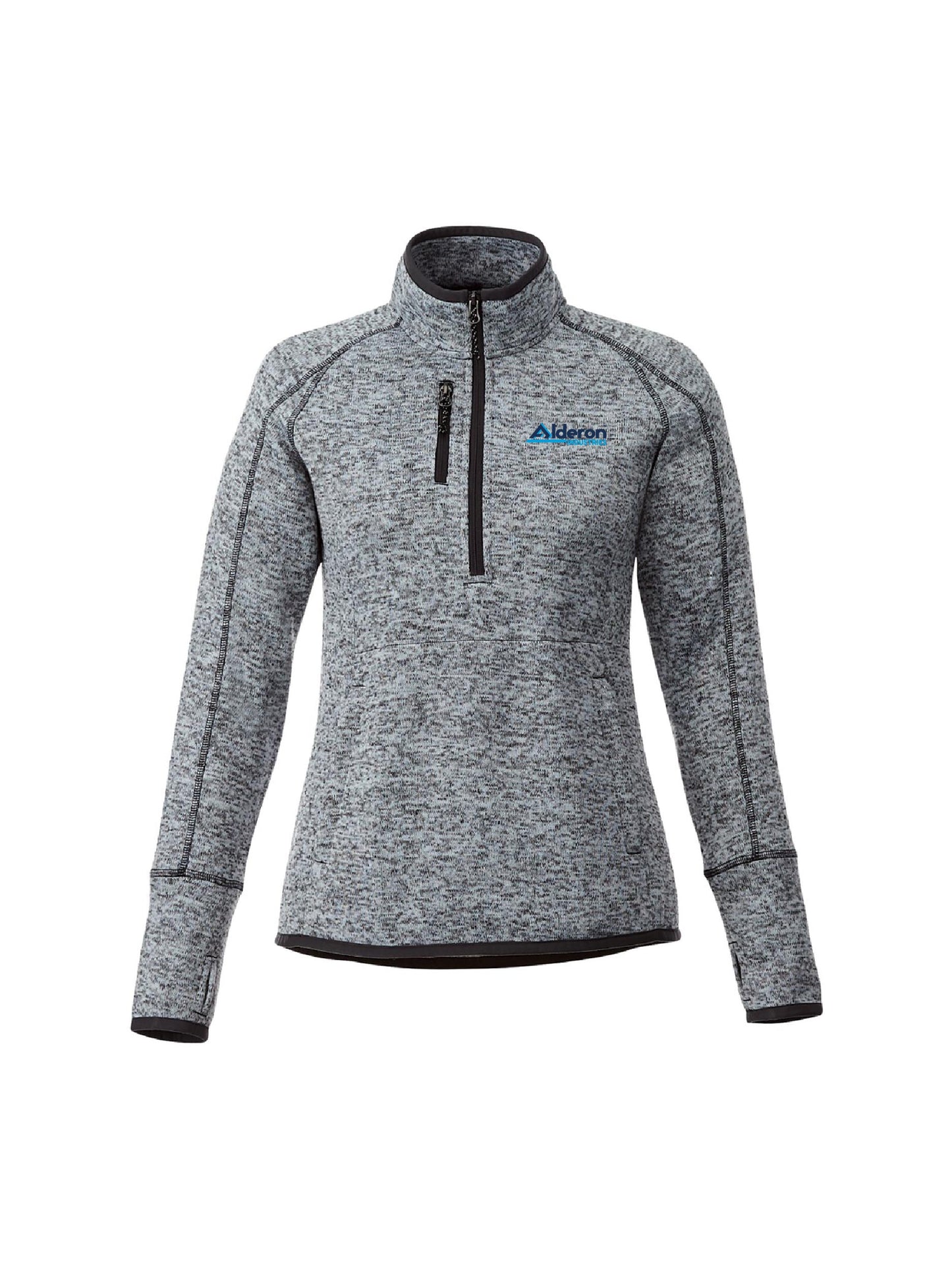 ALD103. Womens VORLAGE Half Zip Knit Jacket