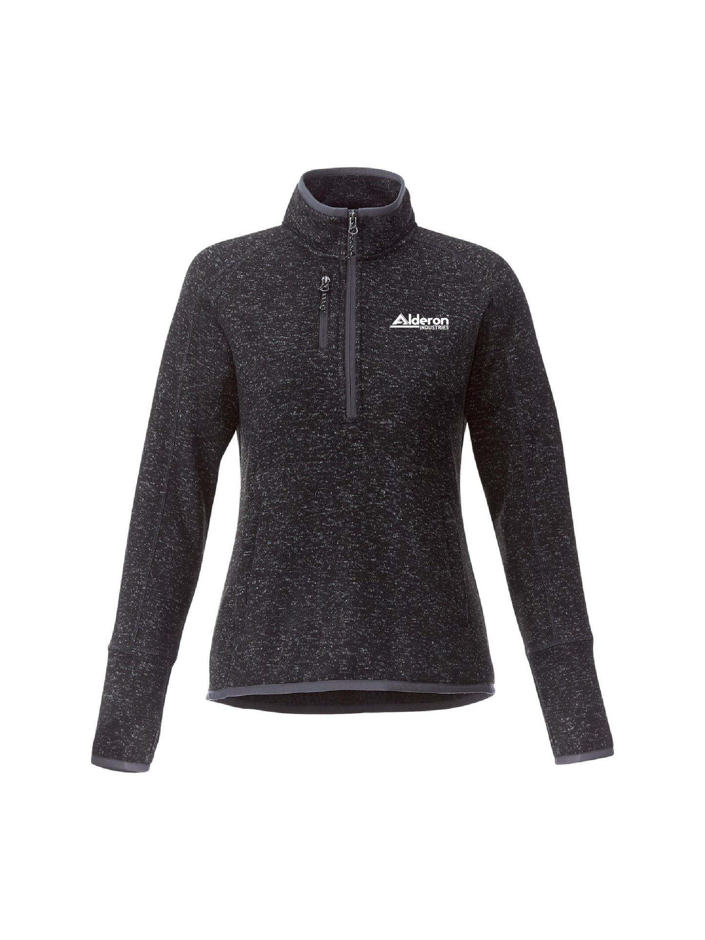 ALD103. Womens VORLAGE Half Zip Knit Jacket