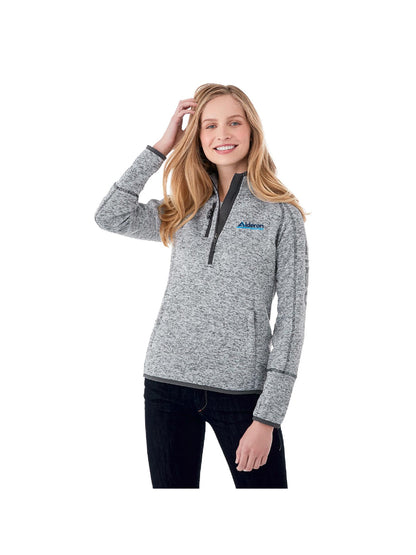 ALD103. Womens VORLAGE Half Zip Knit Jacket