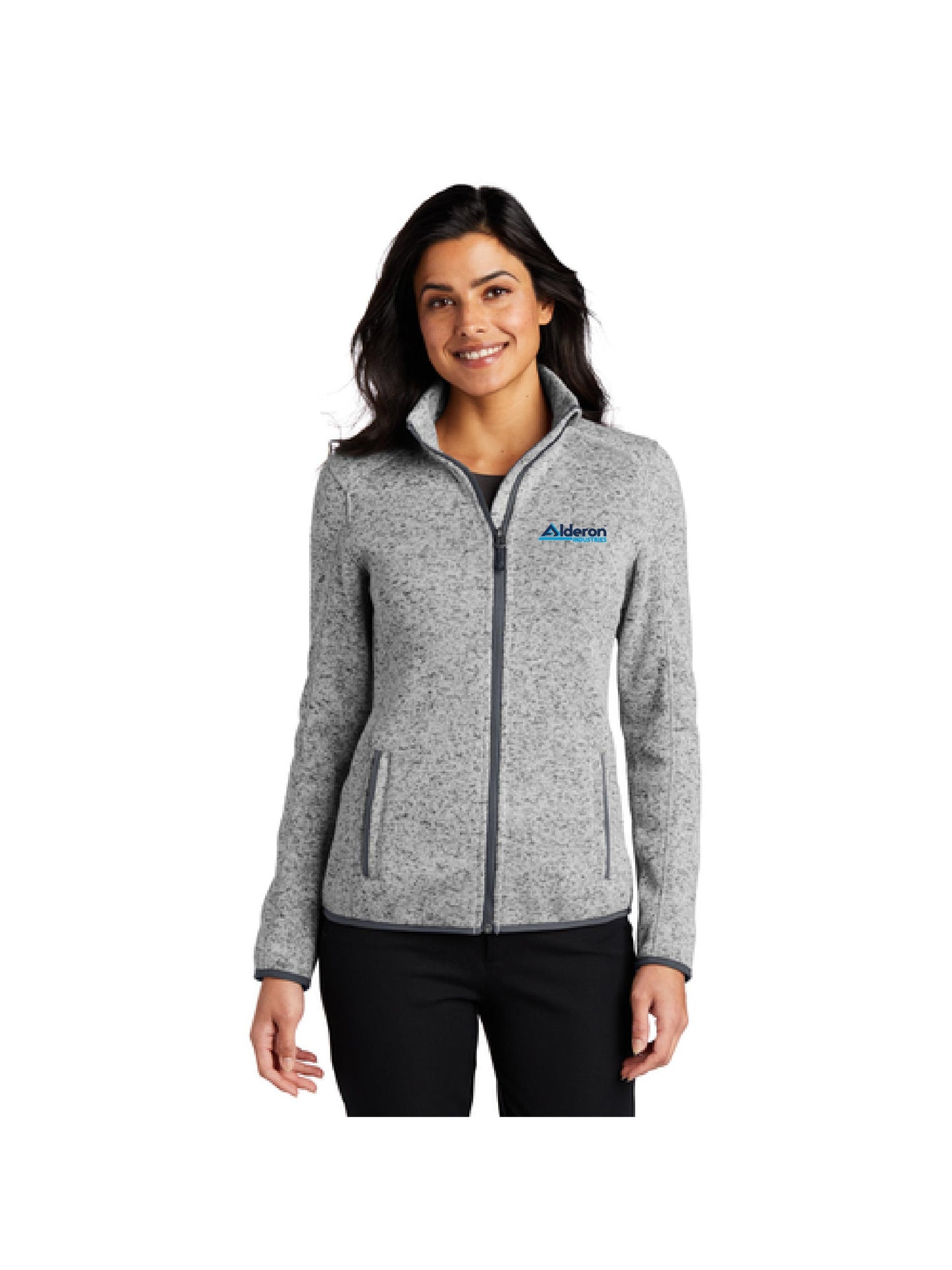 ALD104. Port Authority® Women's Sweater Fleece Jacket