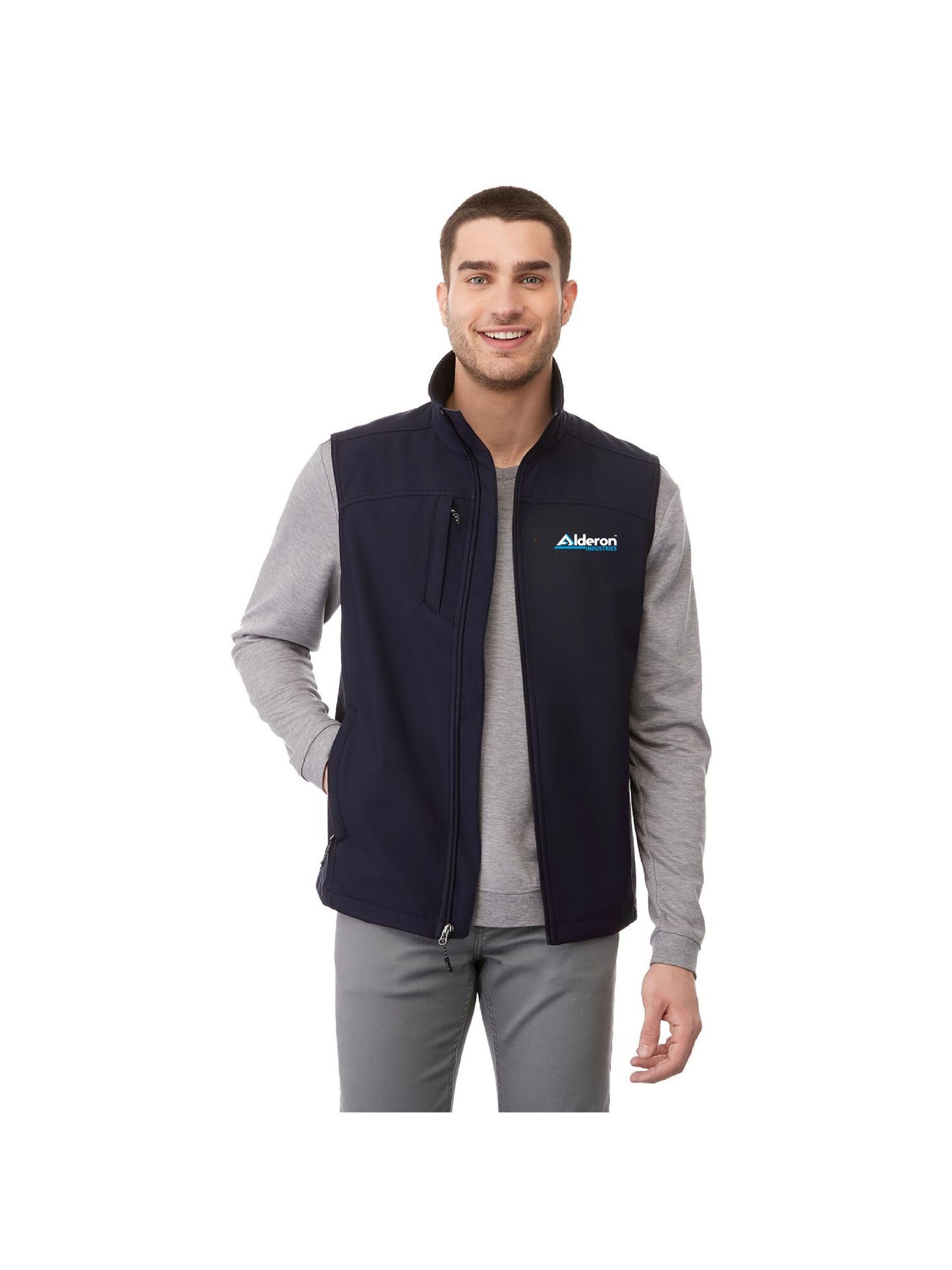 ALD201. Men's STINSON Softshell Vest