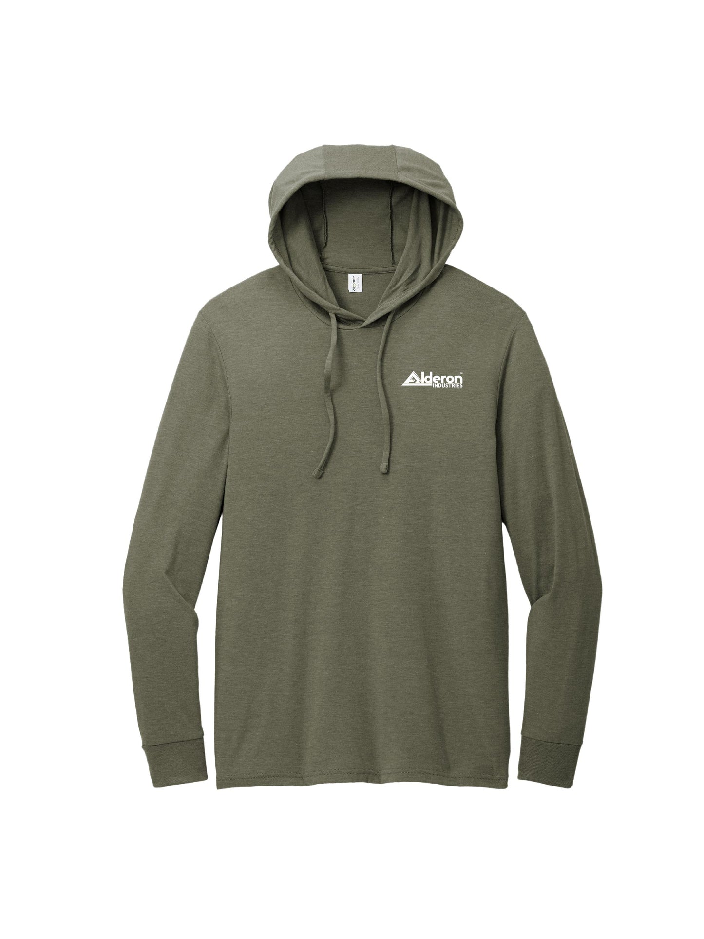 ALD202. Allmade® Unisex Tri-Blend Hoodie Tee