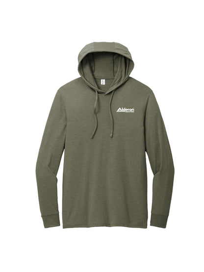ALD202. Allmade® Unisex Tri-Blend Hoodie Tee