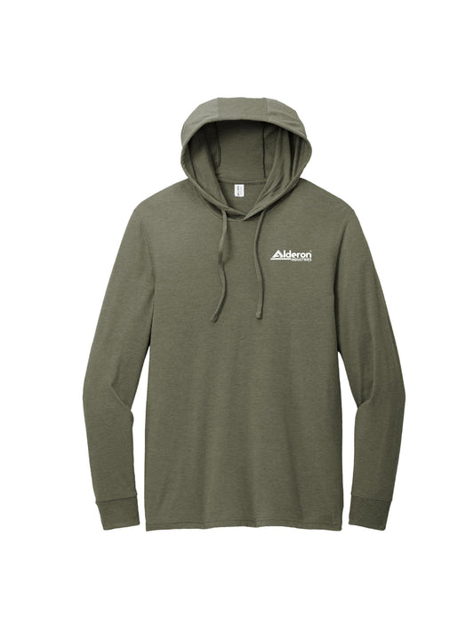 ALD202. Allmade® Unisex Tri-Blend Hoodie Tee