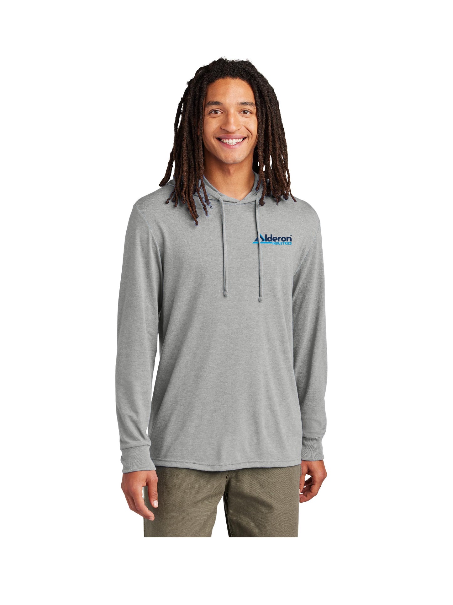 ALD202. Allmade® Unisex Tri-Blend Hoodie Tee