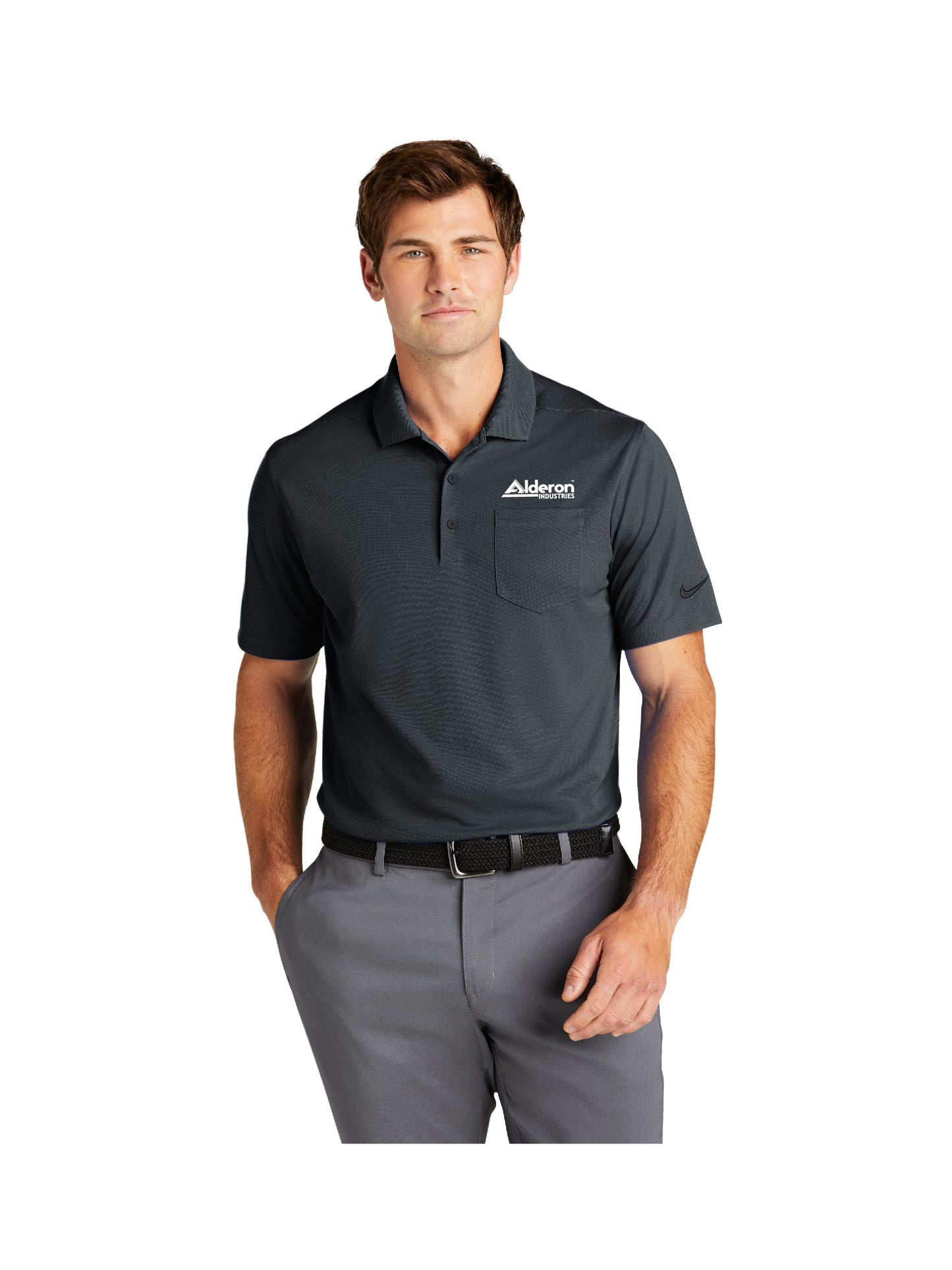 ALD203. Nike Dri-FIT Micro Pique 2.0 Pocket Polo