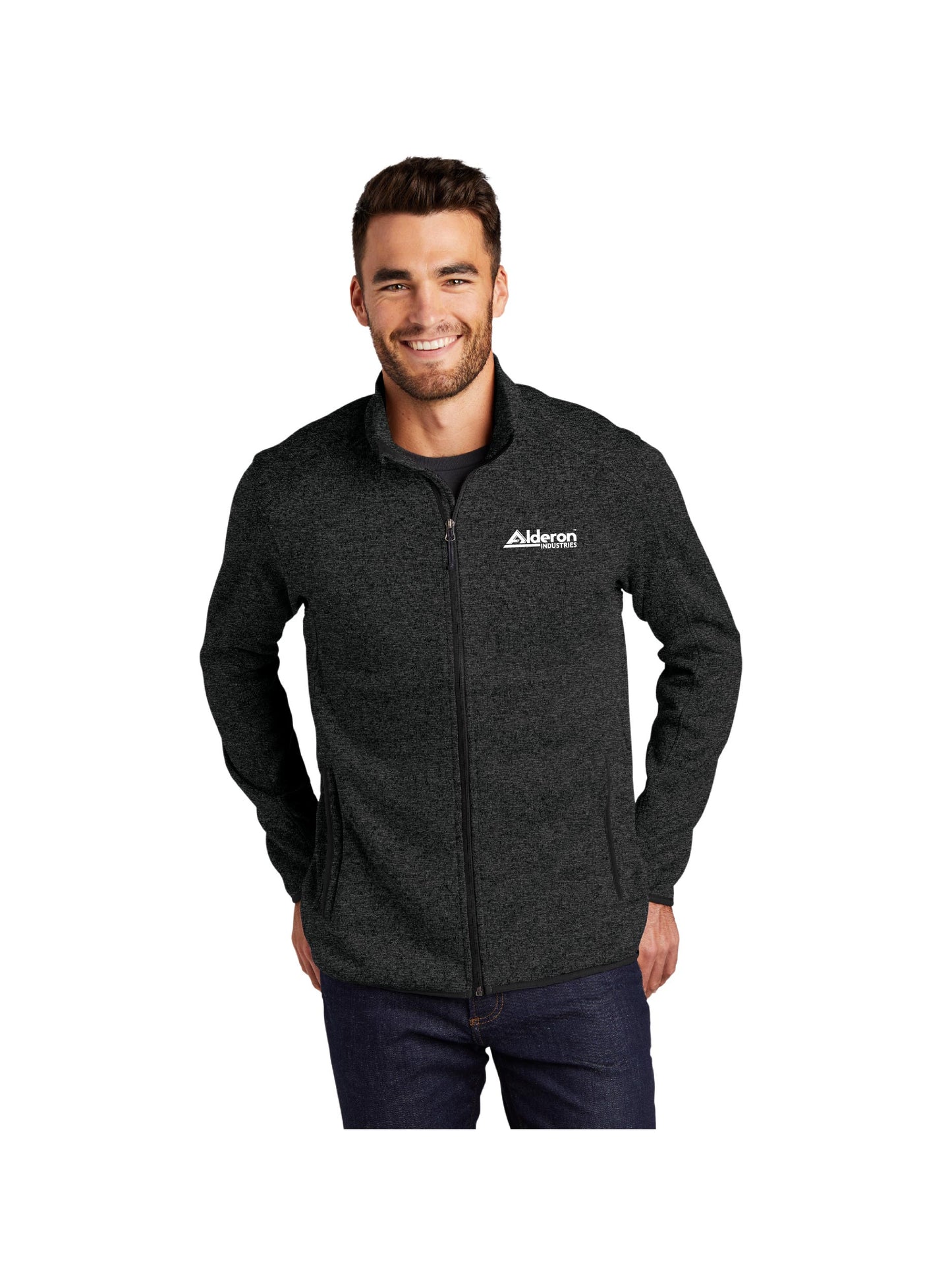 ALD206. Port Authority® Sweater Fleece Jacket