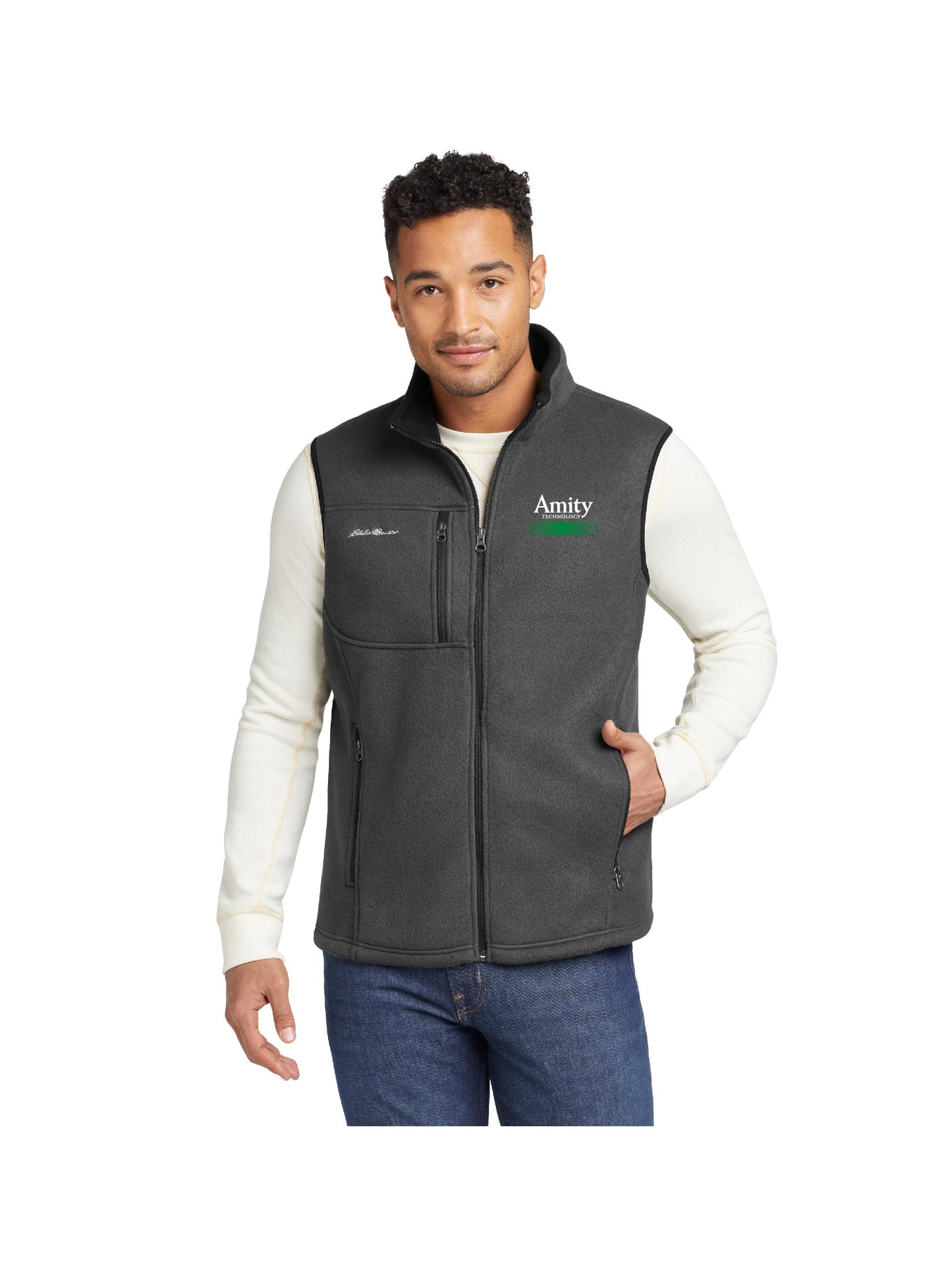 AT221. Eddie Bauer Fleece Vest