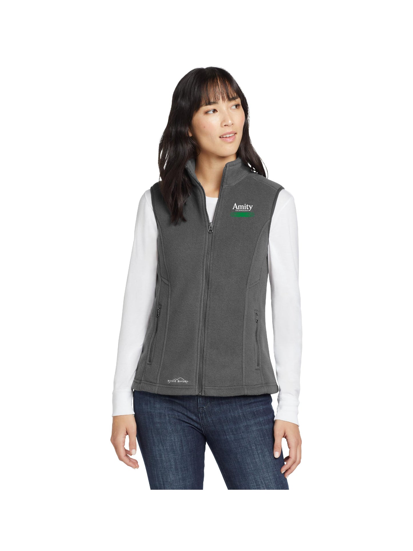 AT107. Eddie Bauer Women's Fleece Vest