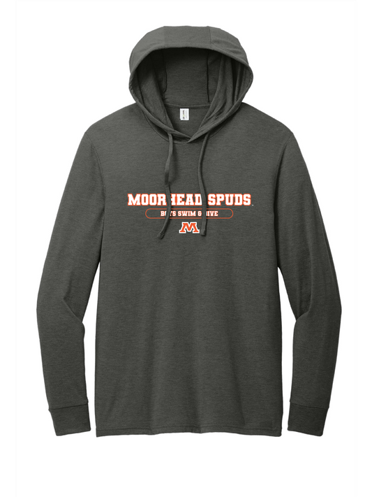 MBS303. Allmade Unisex Tri-Blend Hoodie Tee