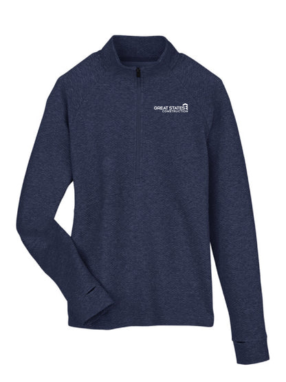 GSC139. North End Ladies' Spirit Textured Quarter-Zip
