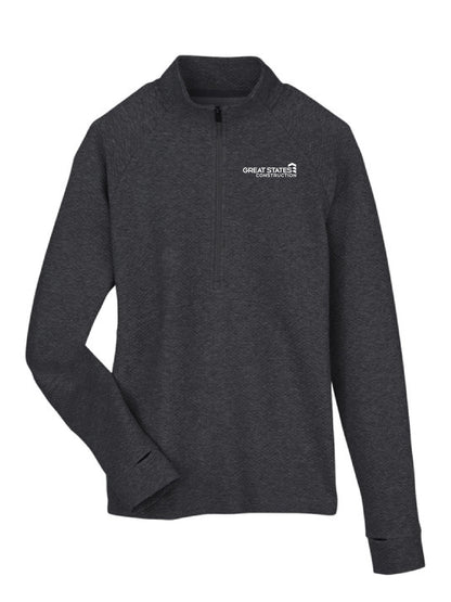 GSC139. North End Ladies' Spirit Textured Quarter-Zip