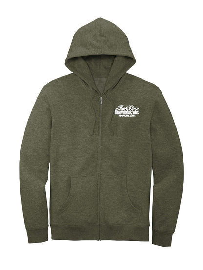 SBI302. District® V.I.T.™ Fleece Full-Zip Hoodie