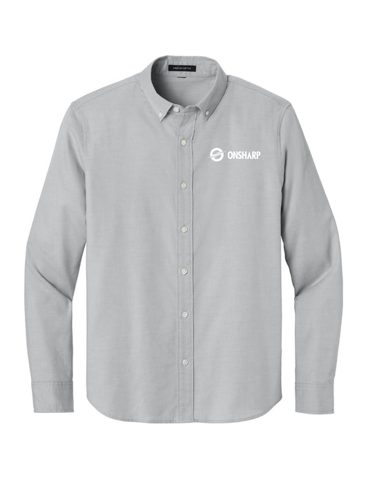 OS201. Mercer + Mettle Long Sleeve Modern Oxford Shirt