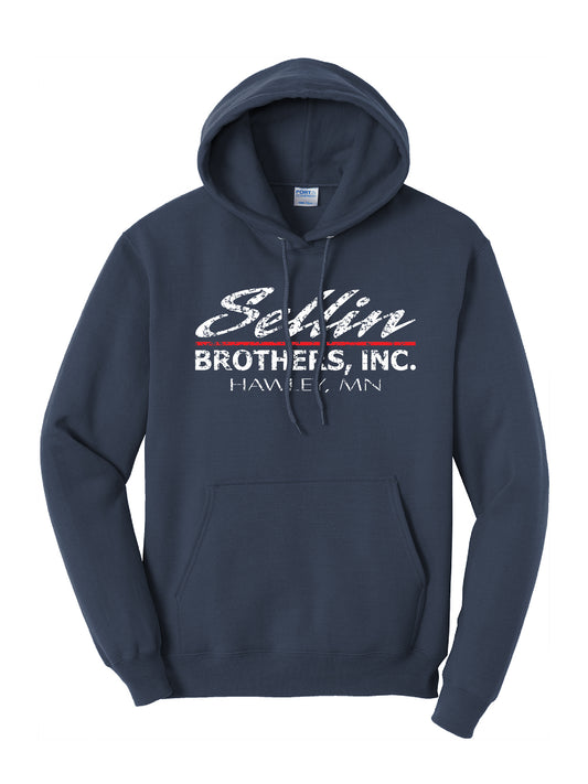 SBI305. Port & Co Hooded Sweatshirt