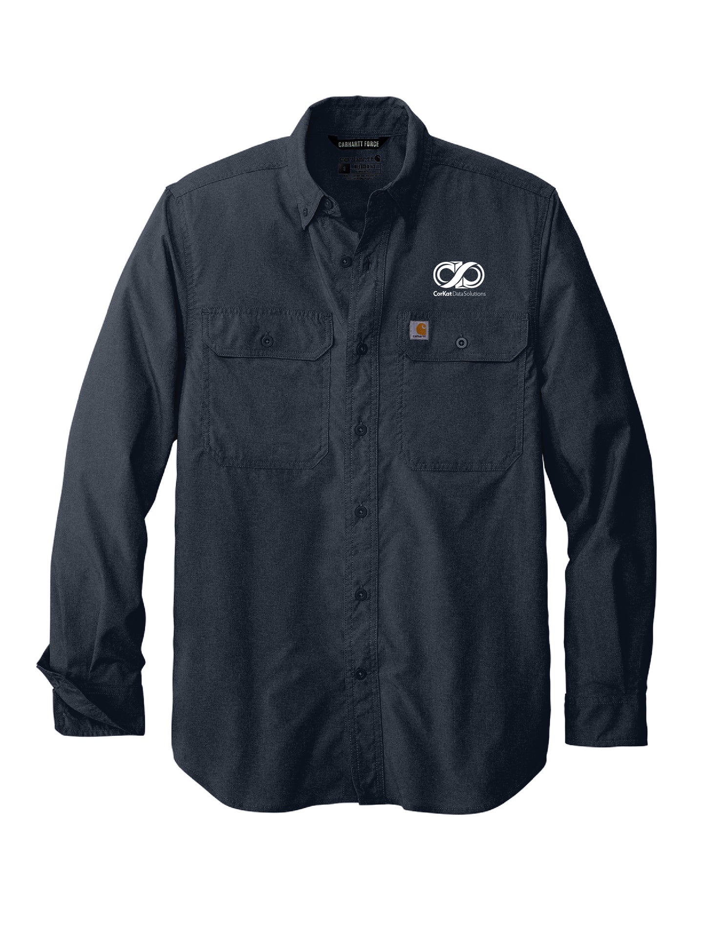 CK222. Carhartt Force® Solid Long Sleeve Shirt