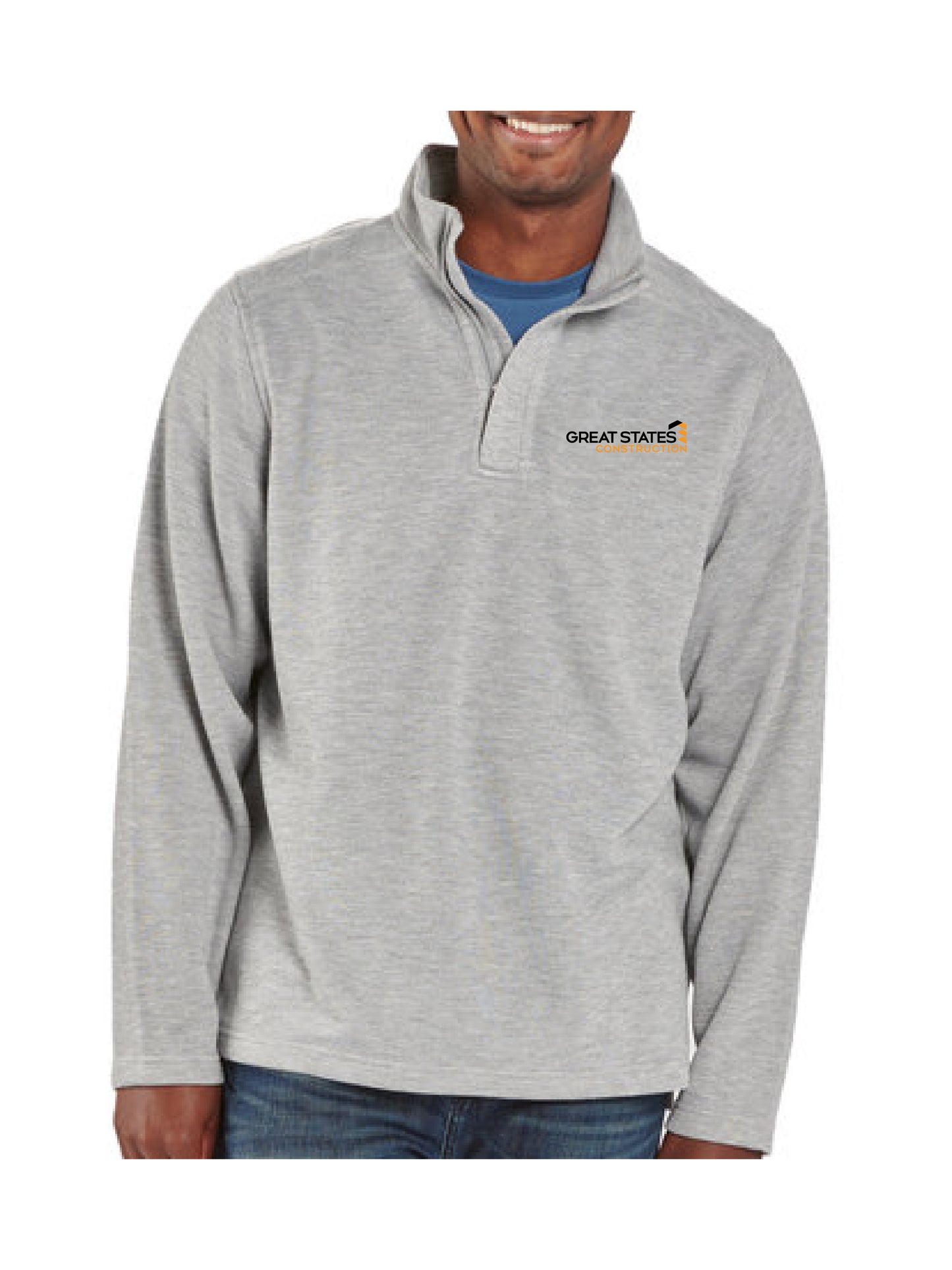 GSC250. Boxercraft Men's Sullivan Sweater Fleece Quarter-Zip Pullover