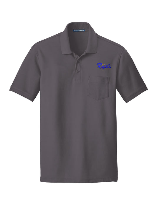 RH103. Port Authority® Core Classic Pique Pocket Polo Shirt