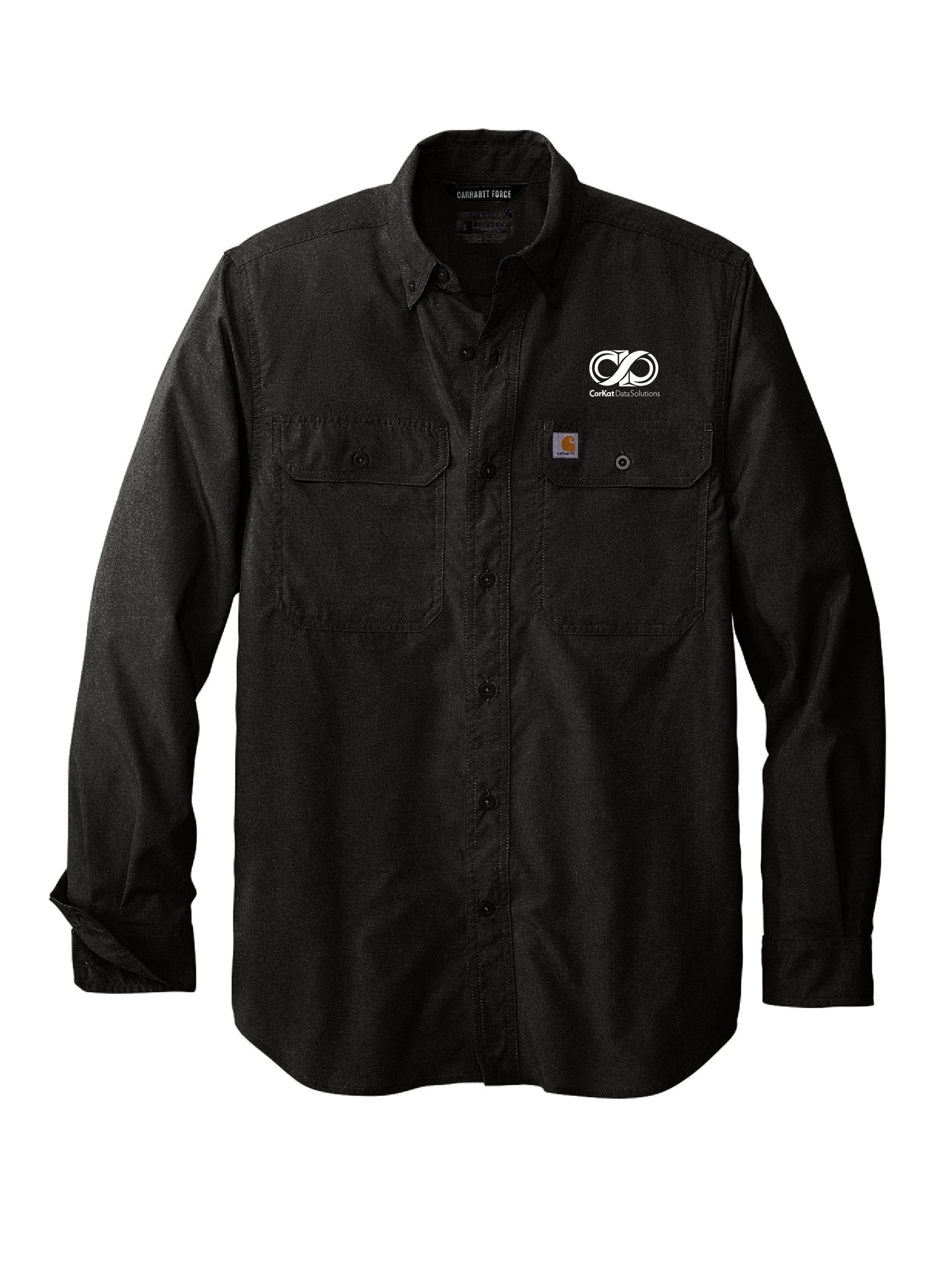 CK222. Carhartt Force® Solid Long Sleeve Shirt