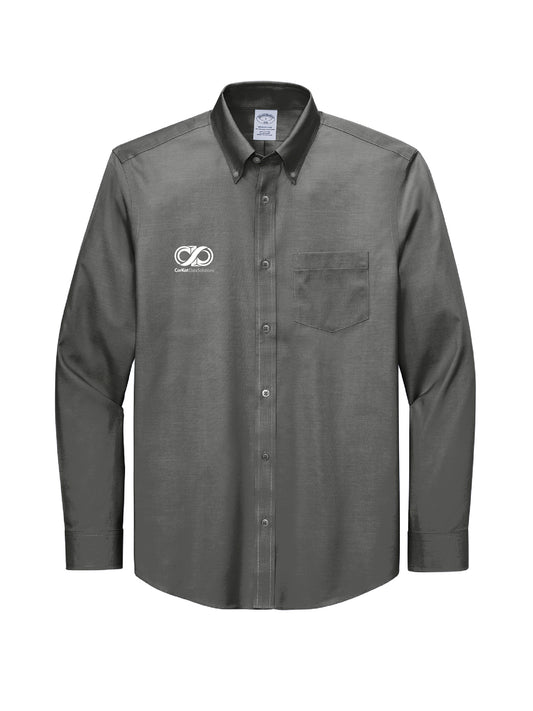 CK227. Brooks Brothers® Wrinkle-Free Stretch Pinpoint Shirt