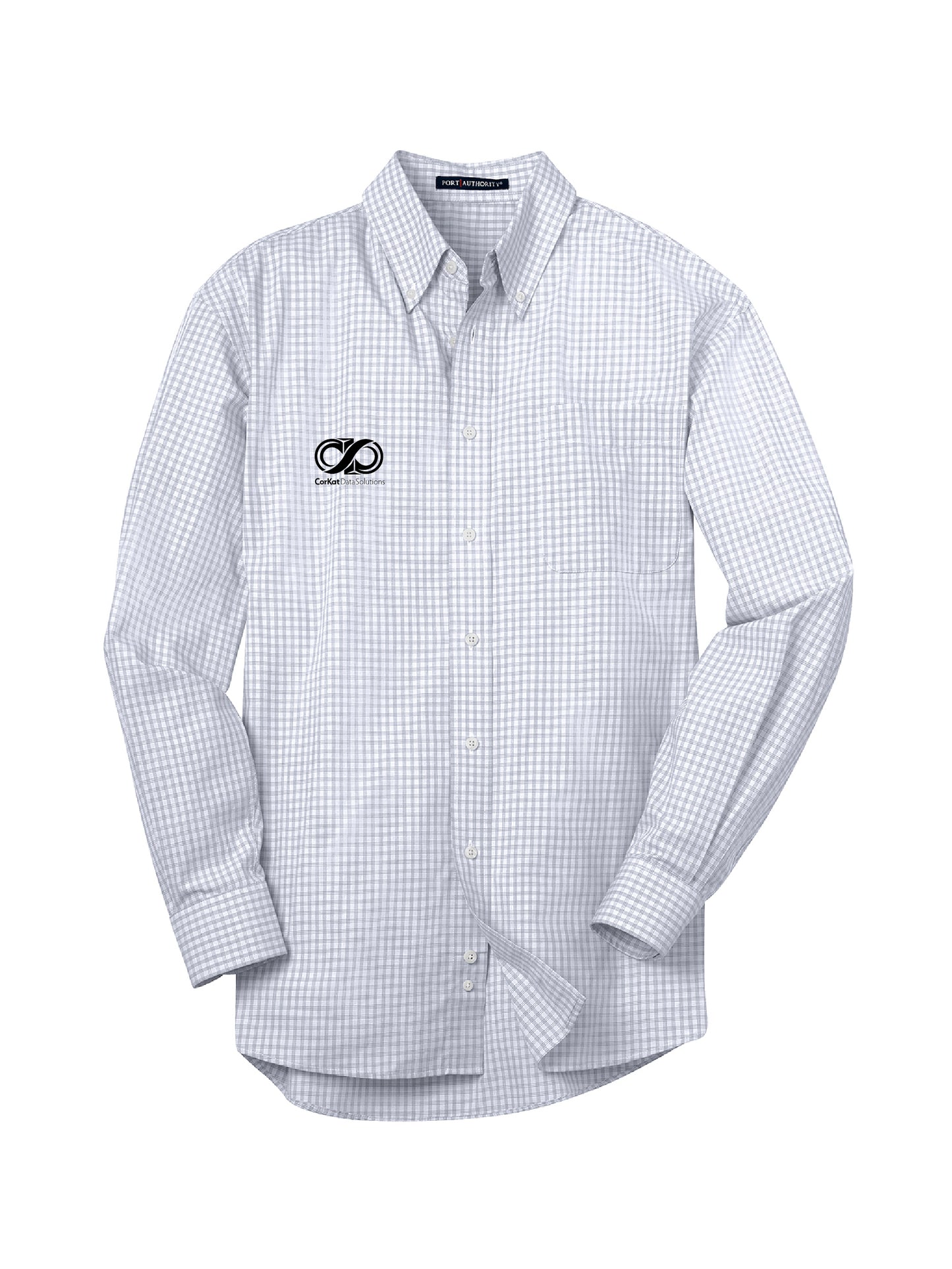CK228. Port Authority® Plaid Pattern Easy Care Shirt