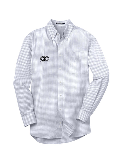 CK228. Port Authority® Plaid Pattern Easy Care Shirt