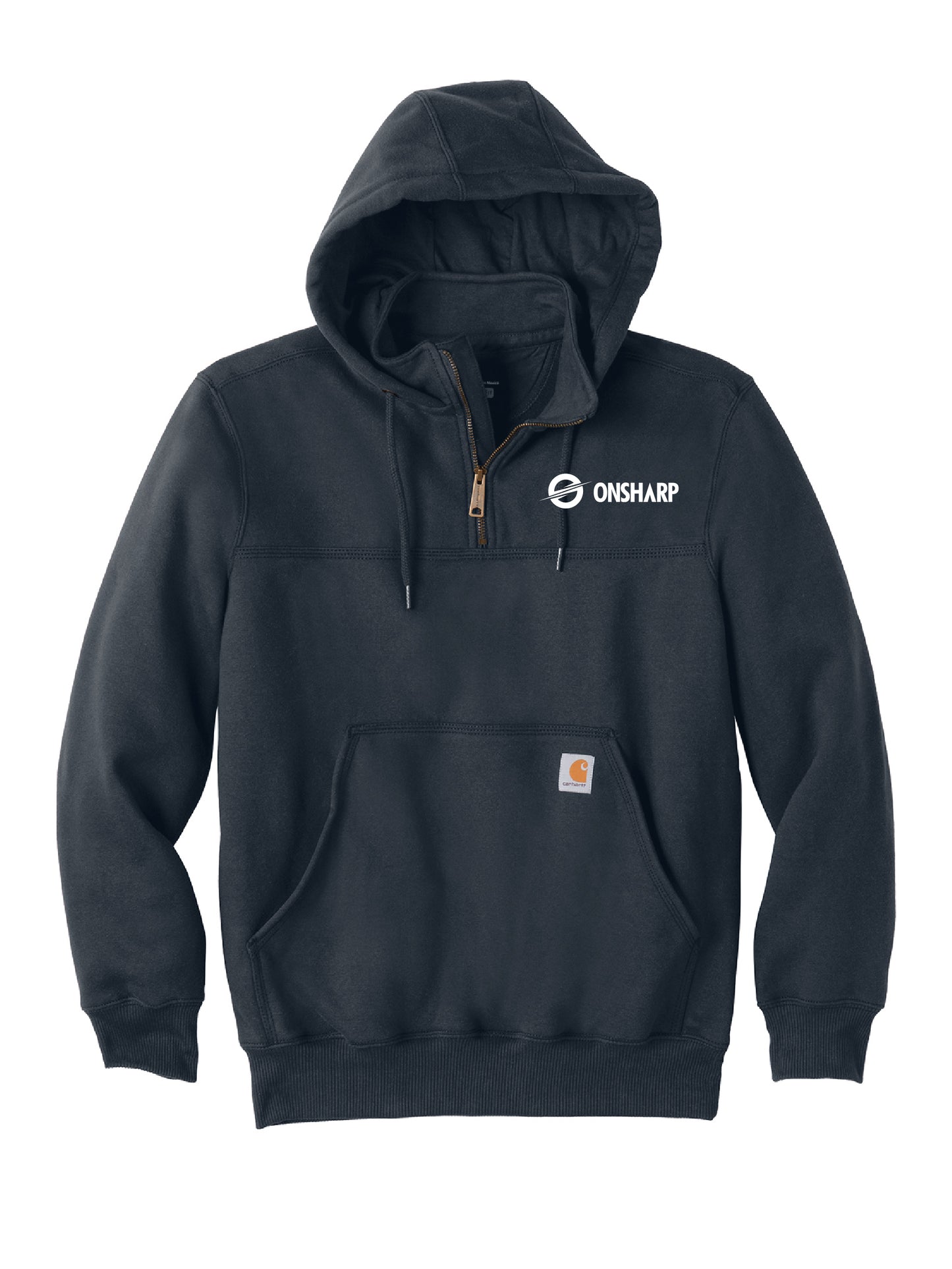 OS300. Carhartt Rain Defender Paxton Zip Mock Sweatshirt