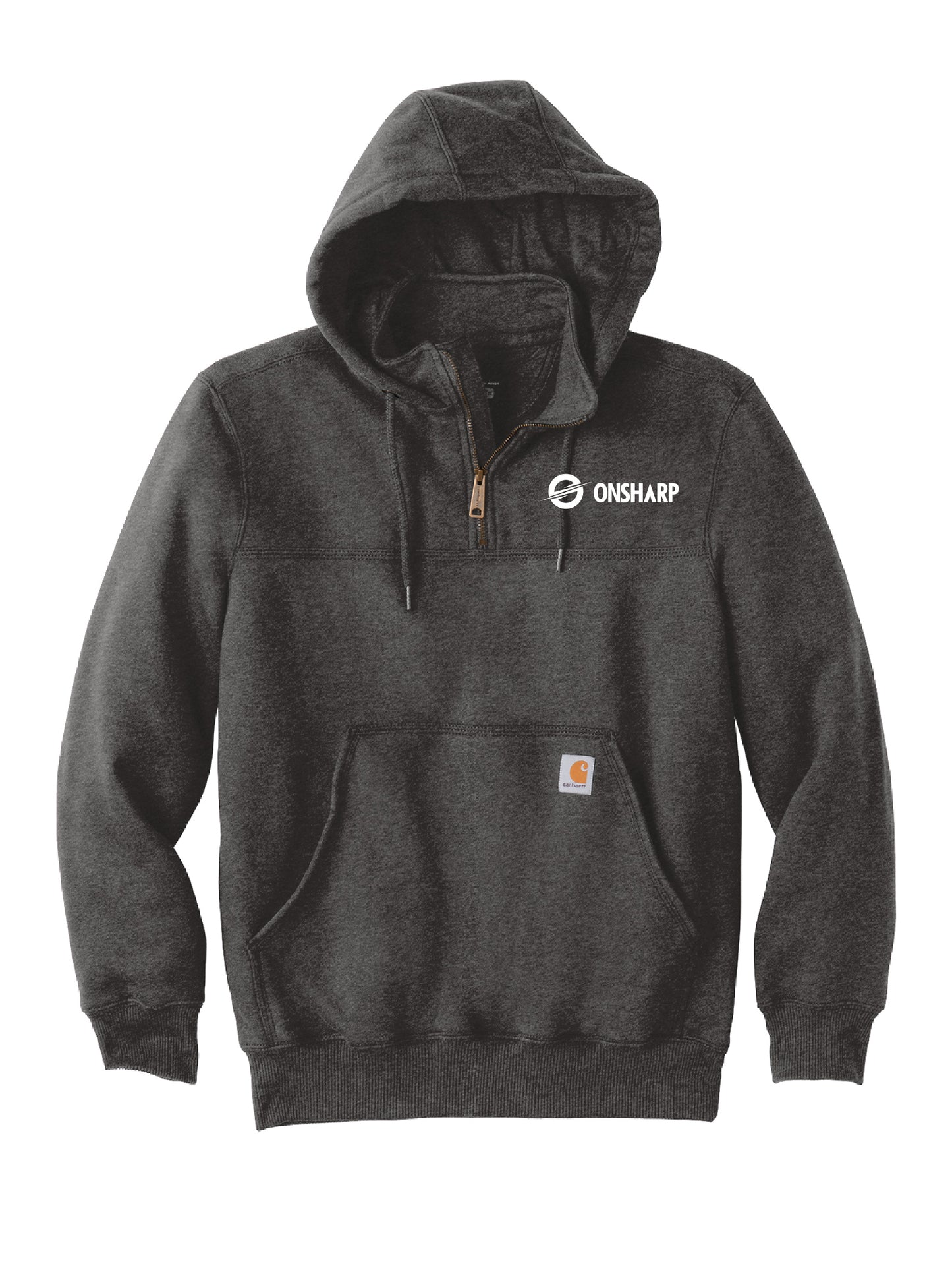 OS300. Carhartt Rain Defender Paxton Zip Mock Sweatshirt