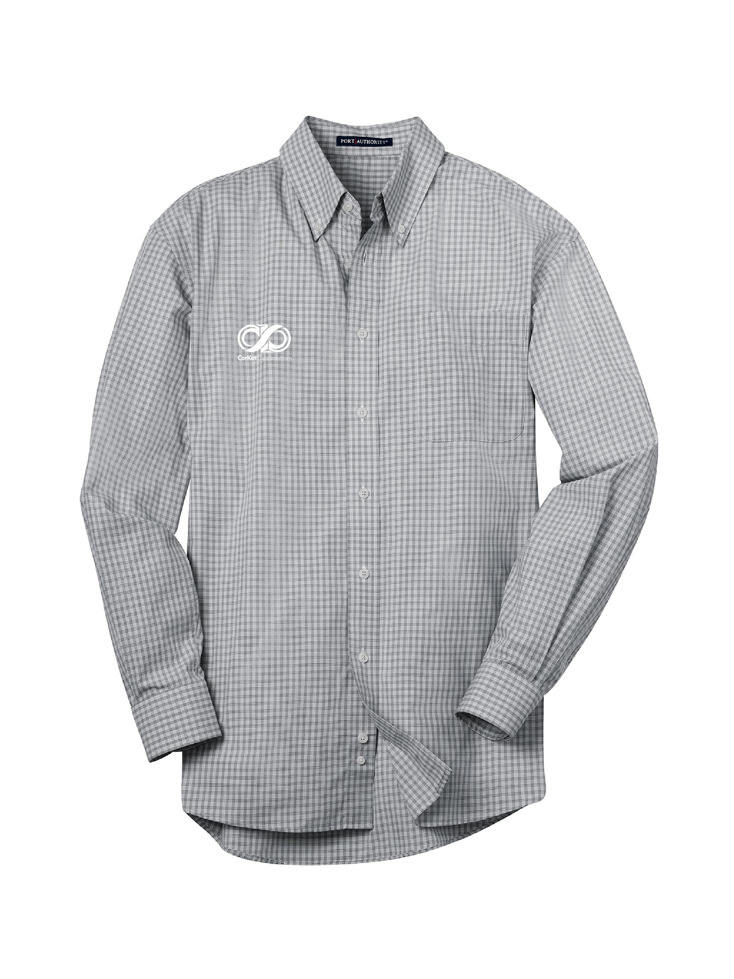 CK228. Port Authority® Plaid Pattern Easy Care Shirt