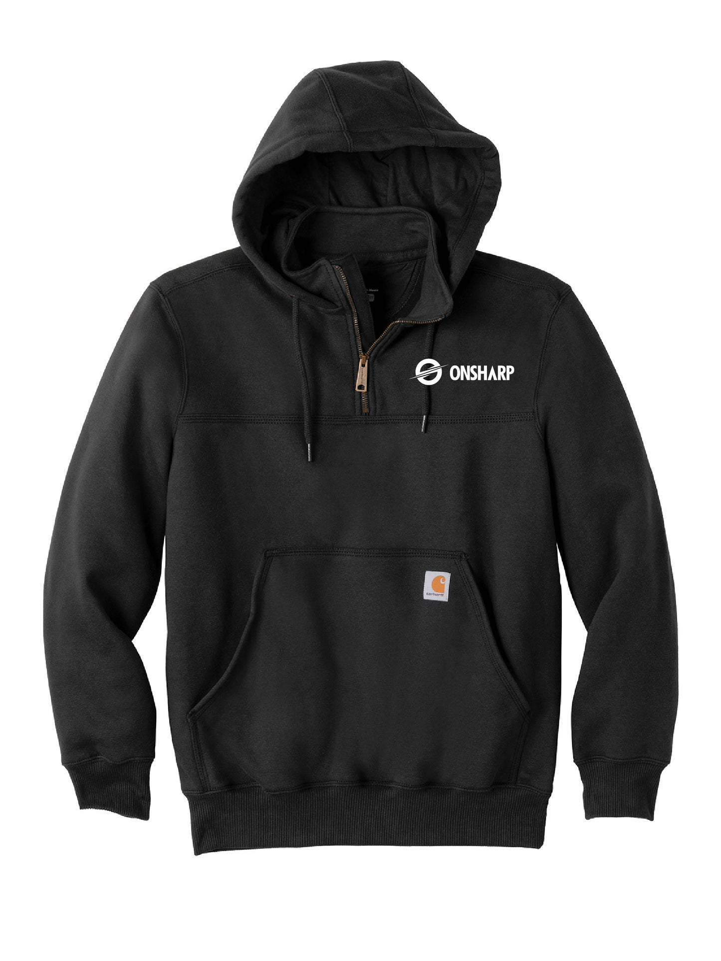 OS300. Carhartt Rain Defender Paxton Zip Mock Sweatshirt