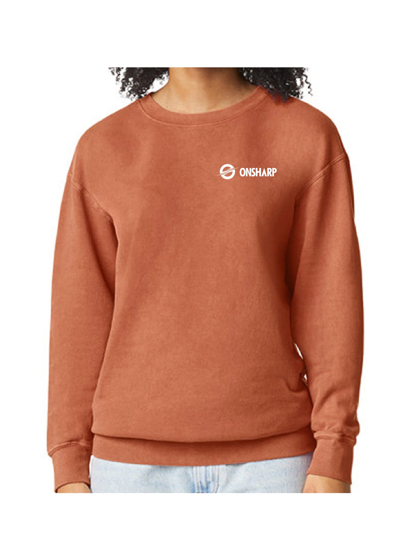OS302. Comfort Colors Cotton Crewneck Sweatshirt