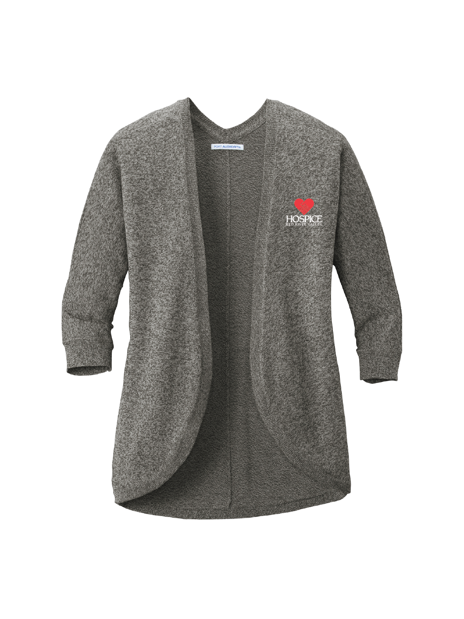 HRRV115. Port Authority Ladie Marled Cocoon Sweater