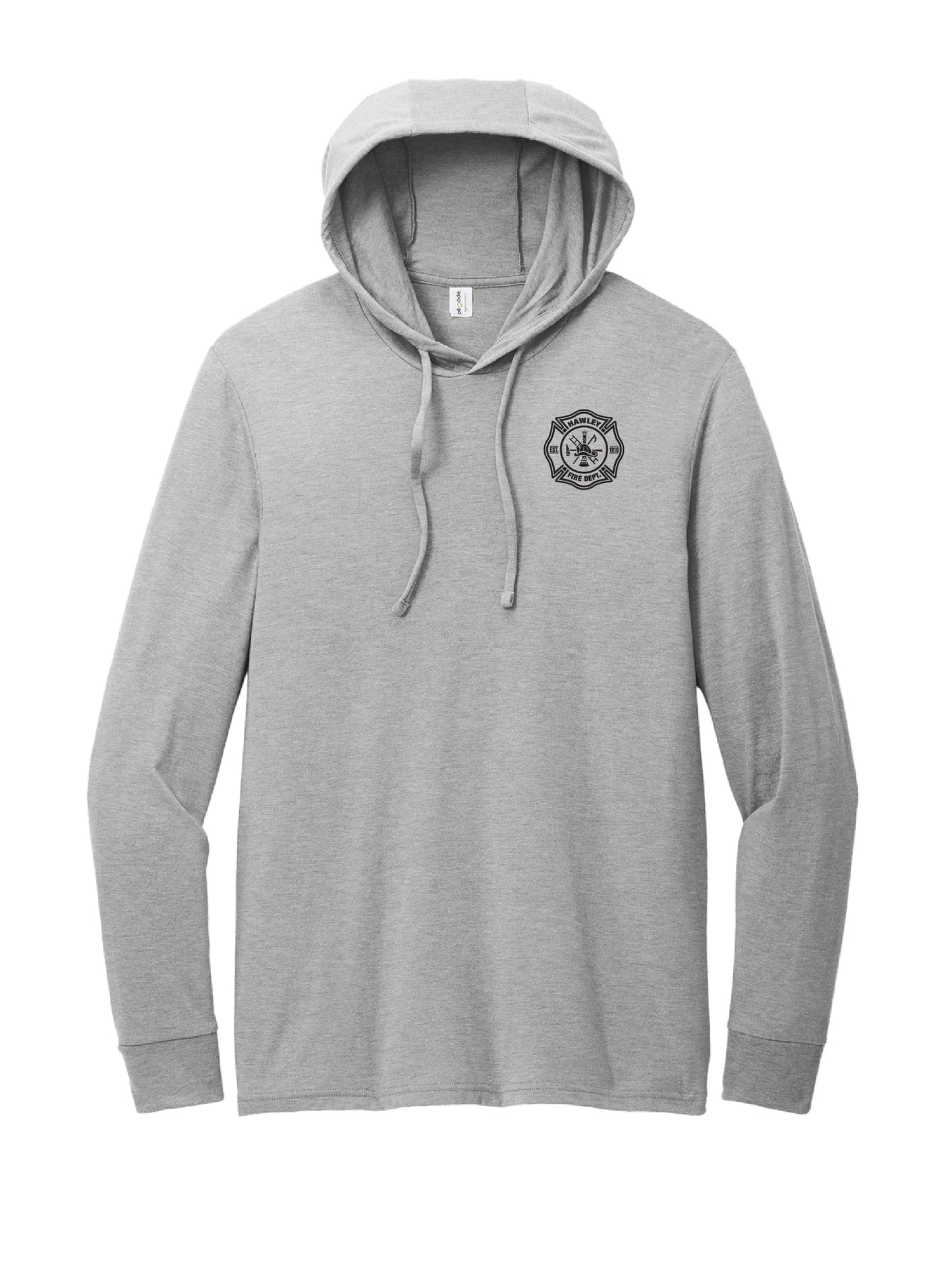 HFD103. Allmade Unisex Tri-Blend Hoodie Tee