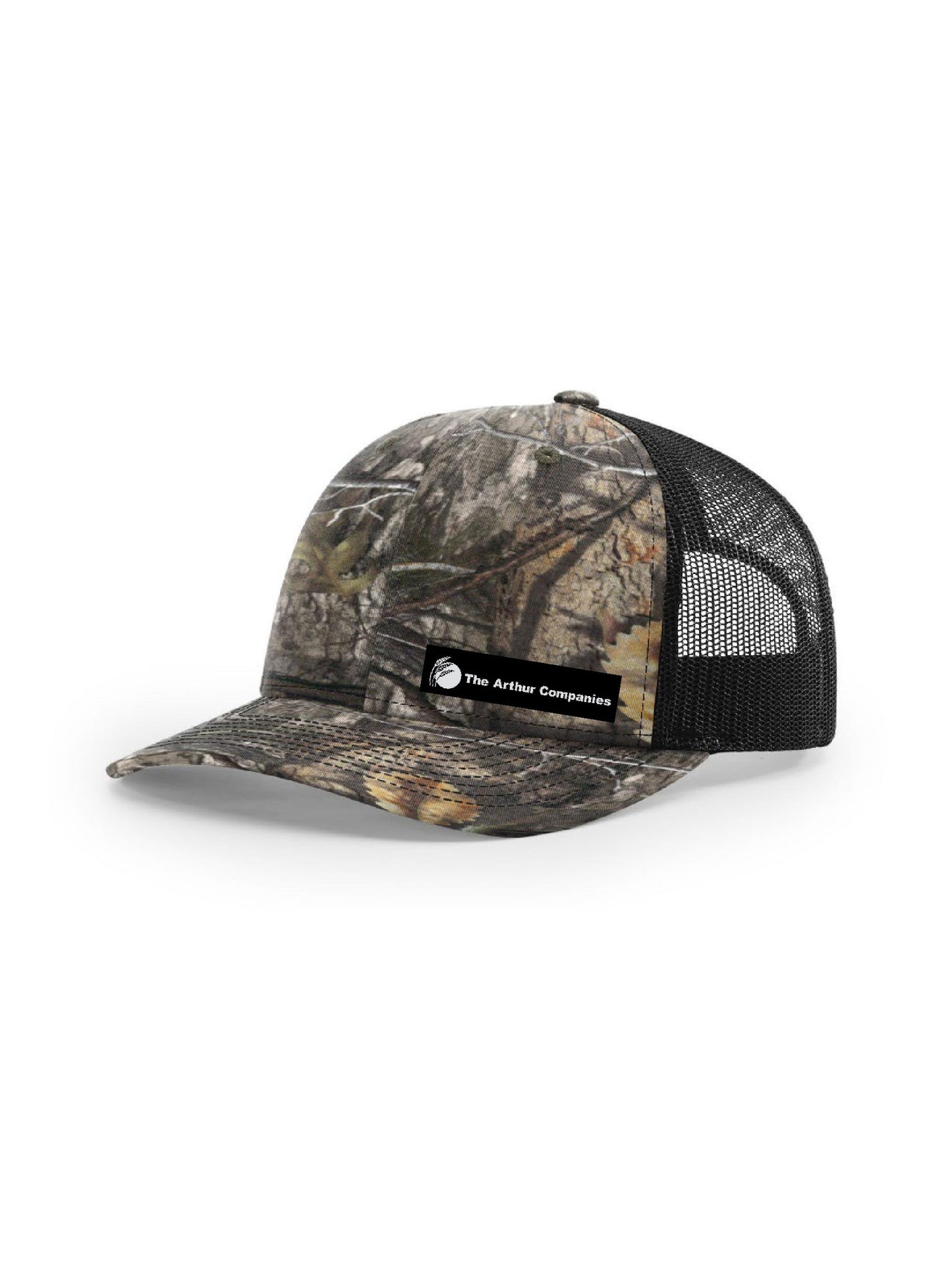 AC111. Richardson Printed Mesh Trucker Hat