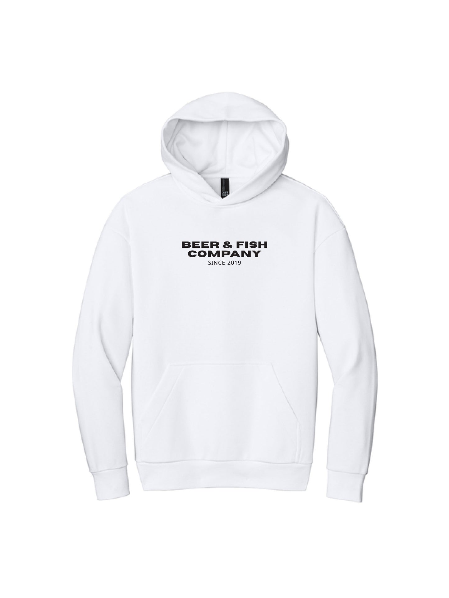 BAF123. "Beer & Fish Company" Heavyweight Fleece Hoodie