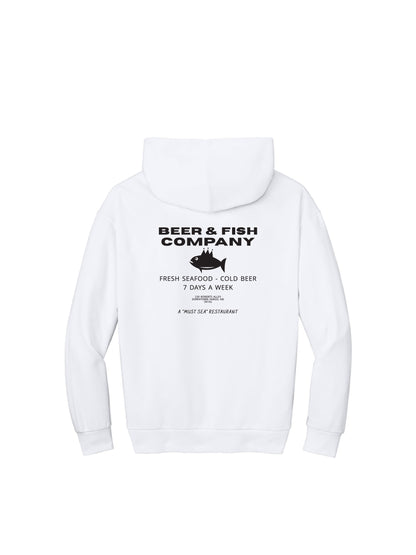 BAF123. "Beer & Fish Company" Heavyweight Fleece Hoodie