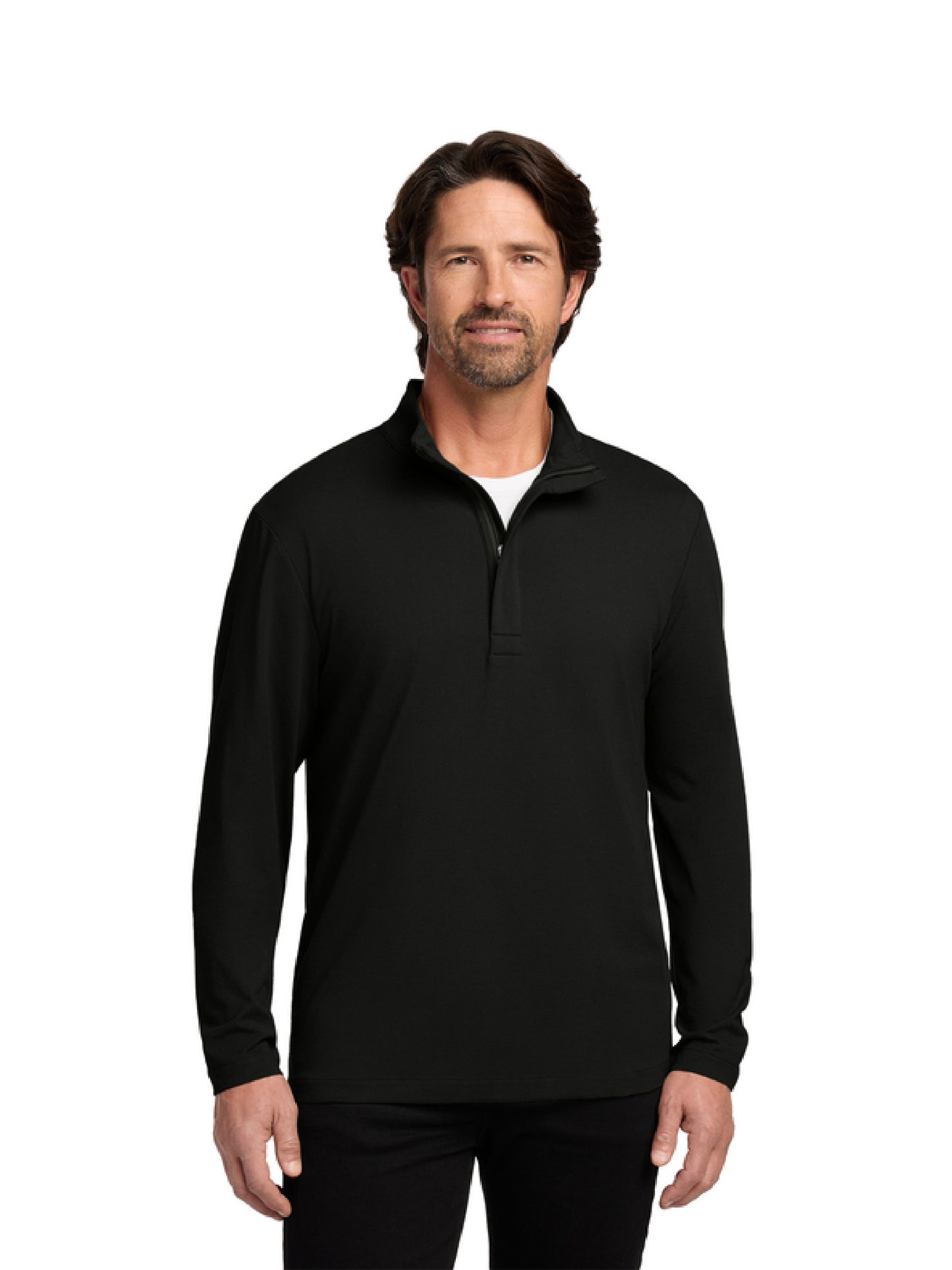 BAF110. "Beer & Fish" Port Authority® Fairway Stretch 1/4-Zip