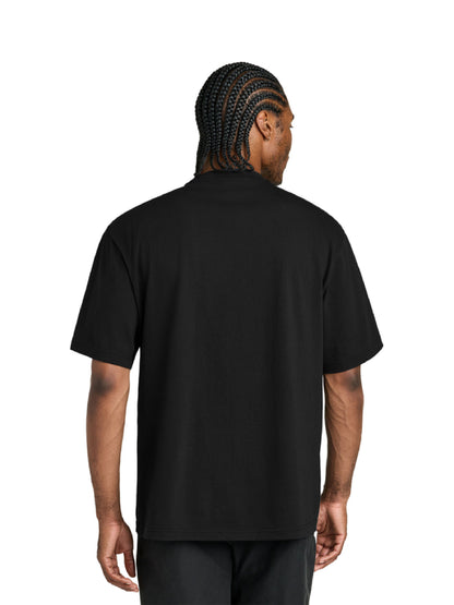 BAF100. "Beer & Fish Script" Oversized Gritty Tee
