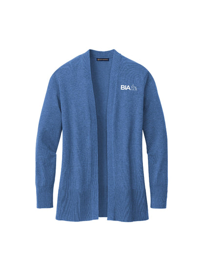 BIA100. Brooks Brothers Women's Cotton Stretch Long Cardigan Sweater