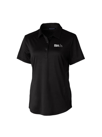 BIA104. Cutter & Buck Prospect Eco Textured Stretch Womens Short Sleeve Polo