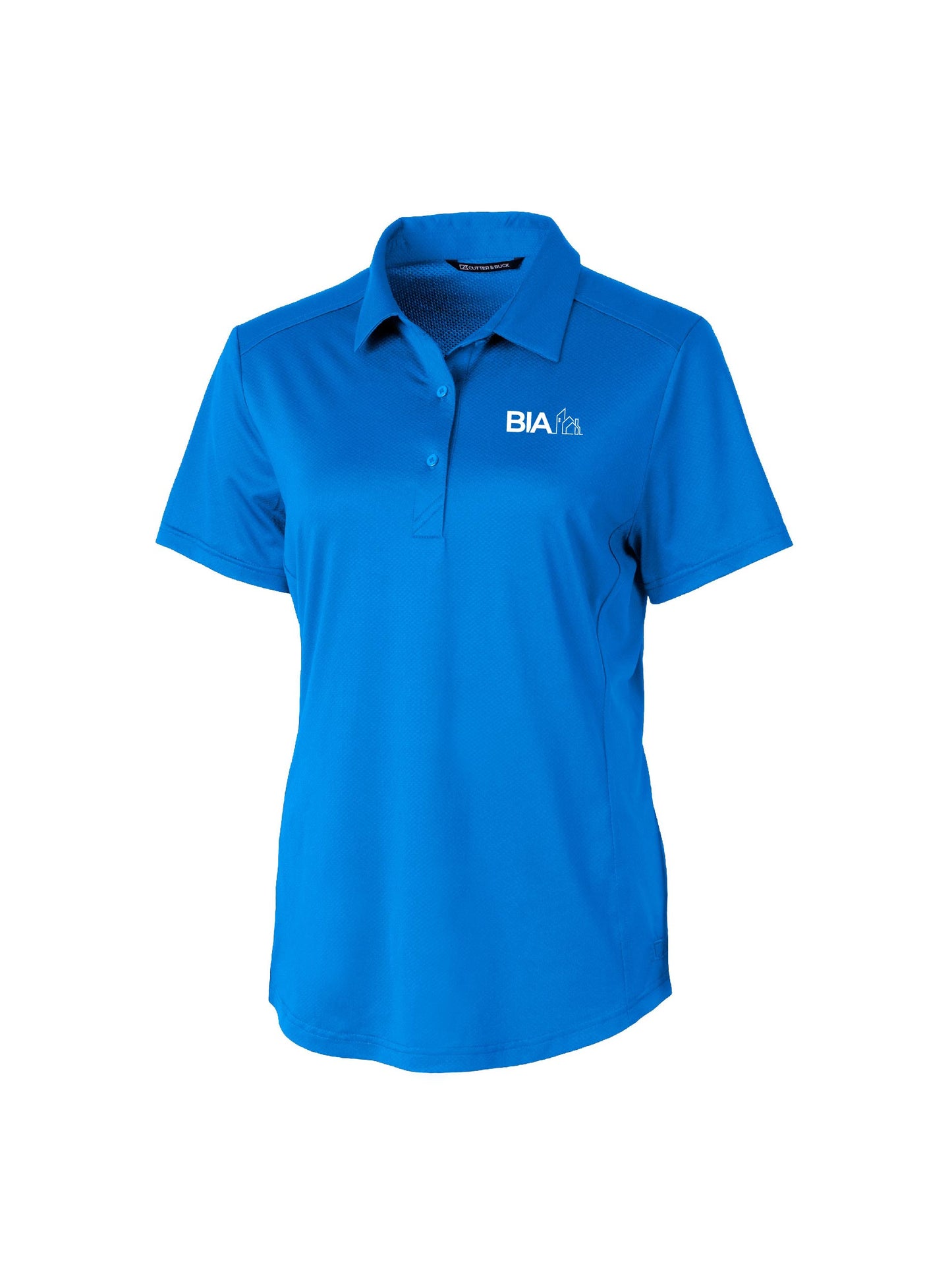 BIA104. Cutter & Buck Prospect Eco Textured Stretch Womens Short Sleeve Polo
